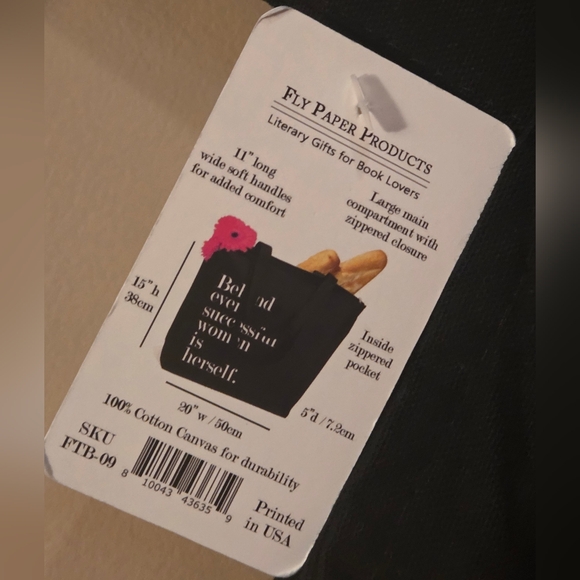 Behind Every Successful Woman Is Herself Tote Flypaper Products - Picture 3 of 6